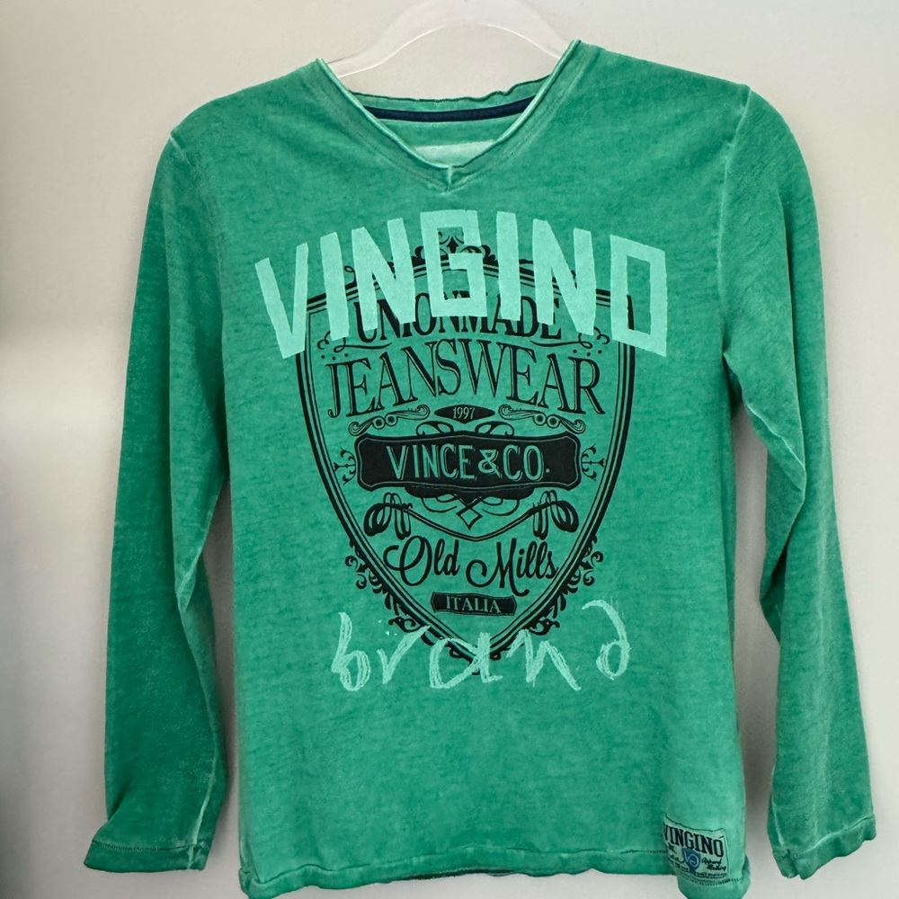 Boys, long sleeve shirt, size 14-16